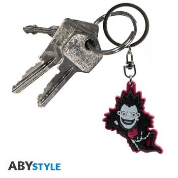 DEATH NOTE - Schlüsselanhänger "Ryuk"  Ein Gott des Todes! Geben Sie ihm einen Apfel, um einen Gefallen von einem Shinigami auf diesem niedlichen Death Note Schlüsselanhänger von ABYstyle zu erhalten!